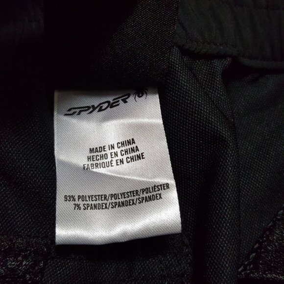 Spyder Jogger Pants Black 2XL 30" Fitness Training - Picture 7 of 7